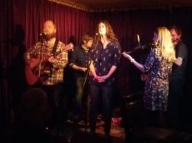 Playing at the Green Note in 2017