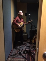 Tim in the studio