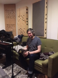 Ted in the studio